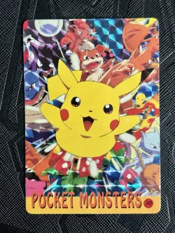 Pokemon TCG Pocket Monsters #30 Vintage Vending Prism Holo Pickachu (English) NM - Image 3