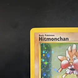 Pokemon TCG Hitmonchan 7/102 Base Set Holo Rare Basic 70 HP 1999 WOTC English - Image 3