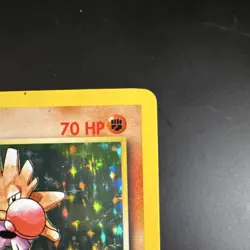 Pokemon TCG Hitmonchan 7/102 Base Set Holo Rare Basic 70 HP 1999 WOTC English - Image 4