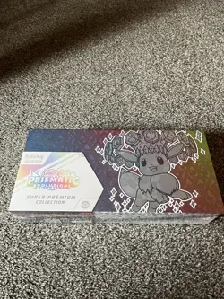 New Sealed Pokemon Tcg Prismatic Evolutions Super Premium Collection Box SPC UPC - Image 1