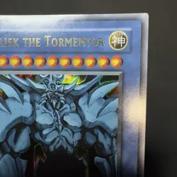 YUGIOH GBI-002 OBELISK THE TORMENTOR HOLO Secret Rare Game Boy Advance Card NM+ - Image 5