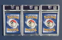 1999 Pokemon Fossil/Jungle Holo PSA 8 Bundle X3 Lapras Kangaskhan Hypno - Image 2