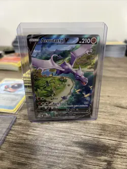 Pokemon TCG Aerodactyl V 180/196 Lost Origin Alternate Art - Image 1