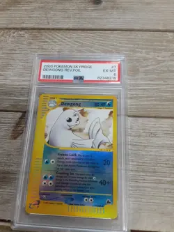 Graded PSA 6 2003 POKEMON SKYRIDGE DEWGONG REV FOIL - Image 1