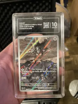 ‼Pokemon Durant 150/086: White Flare Holo TAG GRADE 10! SAME DAY SHIPPING!💨 - Image 1