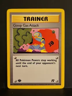 2000 Pokemon Team Rocket 1st Edition #78 Goop Gas Attack C - Image 1