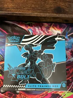 Pokemon Scarlet & Violet: Black Bolt Elite Trainer Box Booster Promo English - Image 2