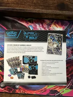 Pokemon Scarlet & Violet: Black Bolt Elite Trainer Box Booster Promo English - Image 5
