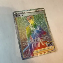 Blanche (Secret) Secret Rare Pokemon GO 082/078 NM - Image 3