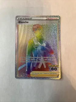 Blanche (Secret) Secret Rare Pokemon GO 082/078 NM - Image 5