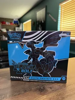 Pokemon TCG Scarlet & Violet Black Bolt Elite Trainer Box Zekrom - Image 1