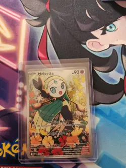 Pokemon TCG Meloetta 026 Me: Mega Evolution Promo Illustration Rare Holo HP90 - Image 1