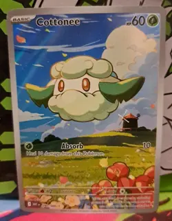 Cottonee 090/086 Pokemon TCG SV: White Flare NM - Image 1