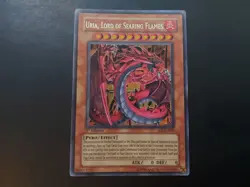 Yugioh - Uria, Lord of Searing Flames SOI-EN001 Ultra Rare 1st Edition - Image 1