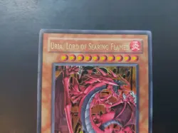Yugioh - Uria, Lord of Searing Flames SOI-EN001 Ultra Rare 1st Edition - Image 2