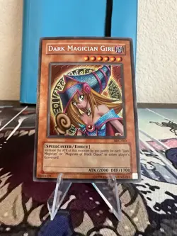 Yu-Gi-Oh! TCG Dark Magician Girl Magician's Force MFC-000 Unlimited Secret Rare - Image 1