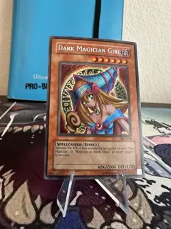 Yu-Gi-Oh! TCG Dark Magician Girl Magician's Force MFC-000 Unlimited Secret Rare - Image 2