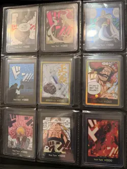 One Piece Binder Collection Lot - Alts, SEC, Alt Leaders, English With Some Jpn - Image 2
