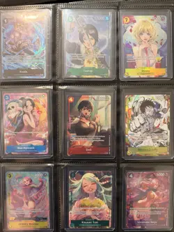 One Piece Binder Collection Lot - Alts, SEC, Alt Leaders, English With Some Jpn - Image 5