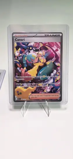 Pokemon Canari Trainer-Supporter Rare Card ASCn 291/217 - Image 1