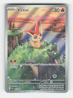 Victini - 208 SV: Scarlet & Violet Promo Cards (SVP) 208 Holofoil Promo NM EN - Image 3