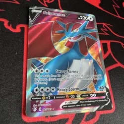 Pokemon Card Salamence V 185/189 Ultra Rare Darkness Ablaze Near Mint - Image 2