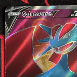 Pokemon Card Salamence V 185/189 Ultra Rare Darkness Ablaze Near Mint - Image 3