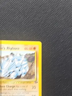 BLAINE'S RHYHORN - 65/132 - Gym Challenge - Pokemon Card - Regular LP/NM - Image 3