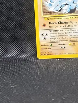 BLAINE'S RHYHORN - 65/132 - Gym Challenge - Pokemon Card - Regular LP/NM - Image 5