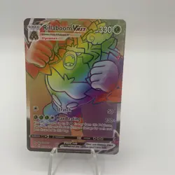 Pokemon Cards Rillaboom VMAX 193/192 Rebel Clash Rare Rainbow NM - Image 1