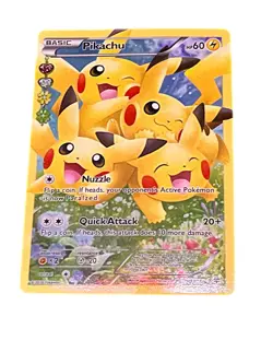 Pokemon Card Lot (5 Cards) Mega Charizard EX Pikachu Full Art Holo Novelty - Image 3