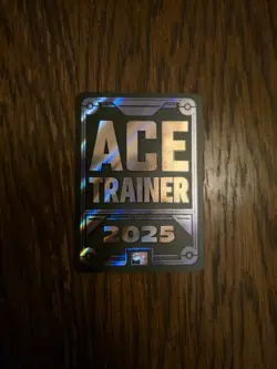 Pokemon Celebratory Fanfare Ace Trainer Insert Card Promo 2025 English - Image 1