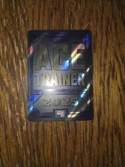 Pokemon Celebratory Fanfare Ace Trainer Insert Card Promo 2025 English - Image 2