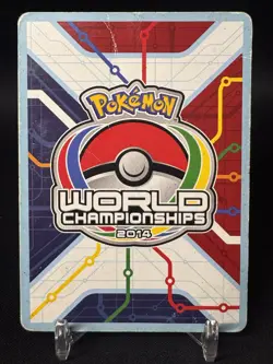 Pokemon Mew EX 46/124 Card 2014 World Championships, Silver Outline, Signed - Image 3