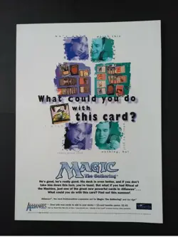 Magic The Gathering - Alliances - CCG Card Game - Magazine Advert #B4182 - Image 1
