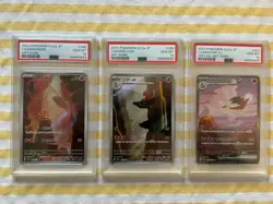 PSA 10 Charizard Venusaur Blastoise SAR AR Complete Set Of 9 Pokemon Card 151 JP - Image 3