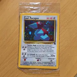 Wizards of the Coast Pokemon TCG Cool Porygon Wotc Promo 15/53 Holo Basic 50 HP - Image 1