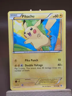 HP Pokemon Pikachu 50/149 Boundaries Crossed Regular - Image 1