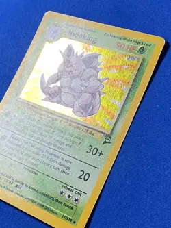 Nidoking 11/130 Holo Rare Base Set 2 Pokemon MP - Image 4