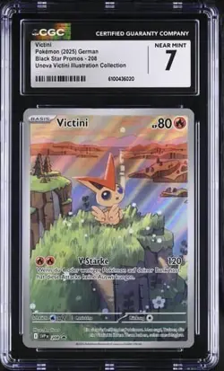 Pokemon - Victini SVP 208 no PSA CGC 7 - Promo - Image 1