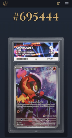 Charcadet 022 - Pokemon Center Black Star Promo - Ace 9 - Image 5
