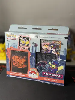 Pokemon 2022 World Championship Deck London: Sebastian Lashmet- Cheryl Again New 820650852206 - Image 1