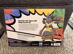Pokemon TCG Mega Lucario Premium Collection Box Ascended Heroes Sealed - Image 2