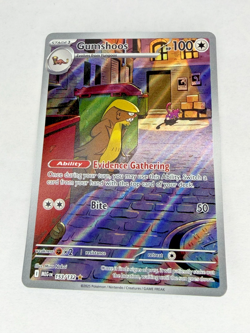 Pokemon TCG NM Gumshoos 153/132 Me01: Mega Evolution Holo 2025 - Image 2