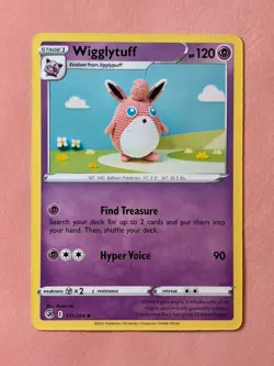 Wigglytuff ~ Crochet Art ~ Cute Pokemon Card ~ Asako Ito Gallery - Image 1