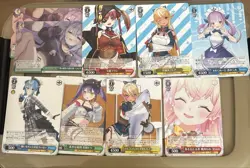 Hololive Weiss Schwarz Card Game Holo Rare Houshou Marine Minato Aqua - Image 1