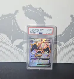 Pokemon Naganadel GX TCG SV63/SV94 Hidden Fates Full Art PSA 10 - Image 4