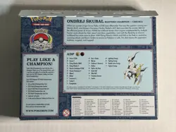 Pokemon - London 2022 World Championships Deck: Ondrej Shubal ADP Factory Sealed - Image 2
