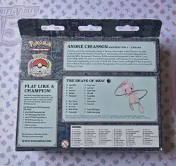 2022 Pokemon World Championships London Deck The Shape of Mew Andre Chiasson 820650852206 - Image 2