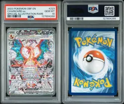 PSA 10 Charizard ex Obsidian Flames Special Illustration Rare #223 Pokemon 2023 - Image 3